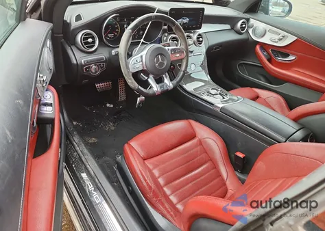 2020 Mercedes-Benz C 43 Amg z USA, uszkodzony, nr VIN WDDWJ6EBXLF948739